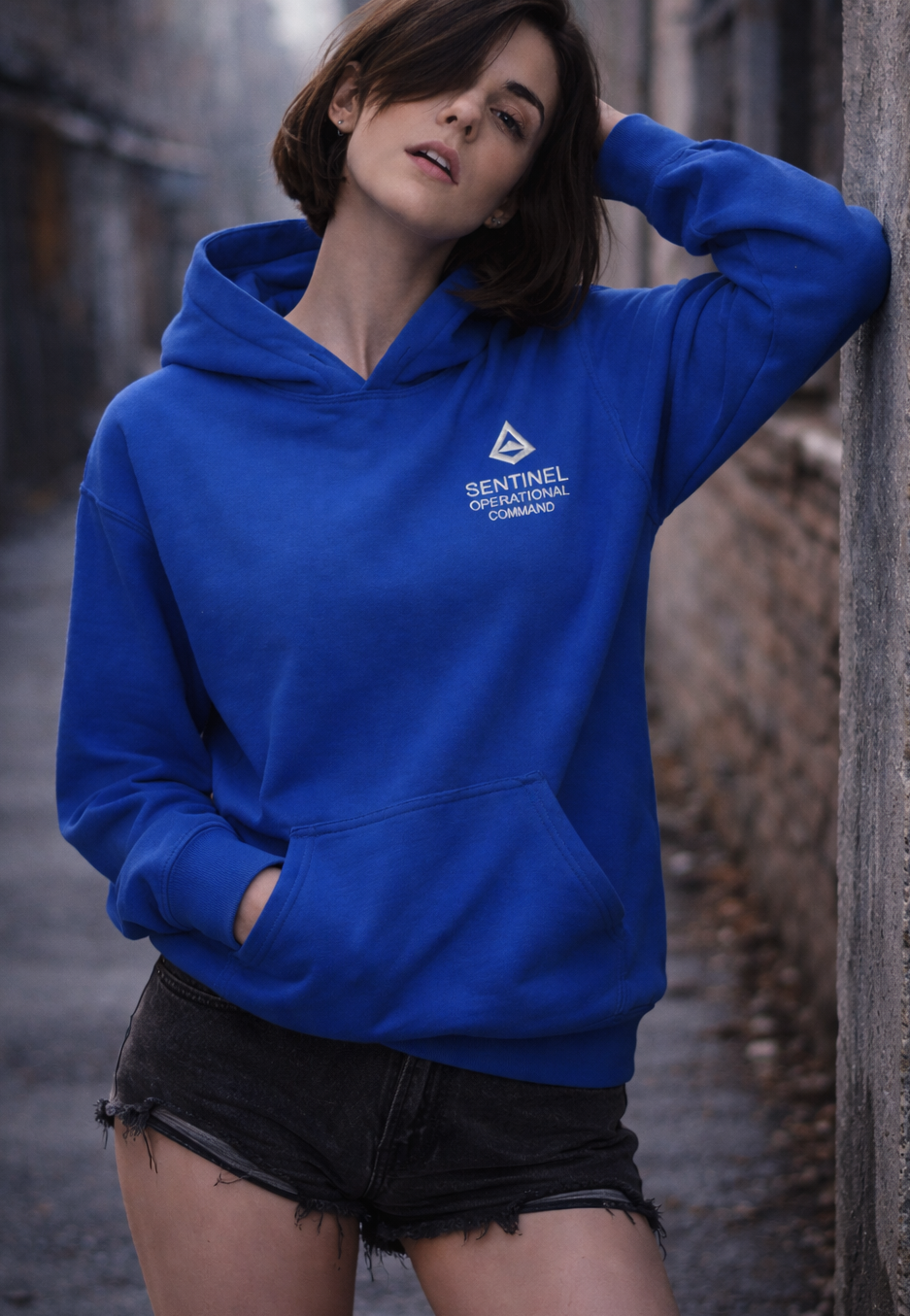 Unisex Hoodie – Sentinel Embroidered Logo