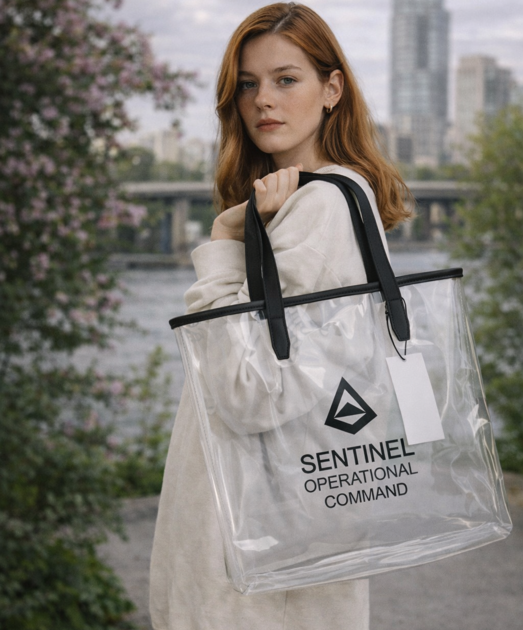 Clear Tote Bag – Sentinel